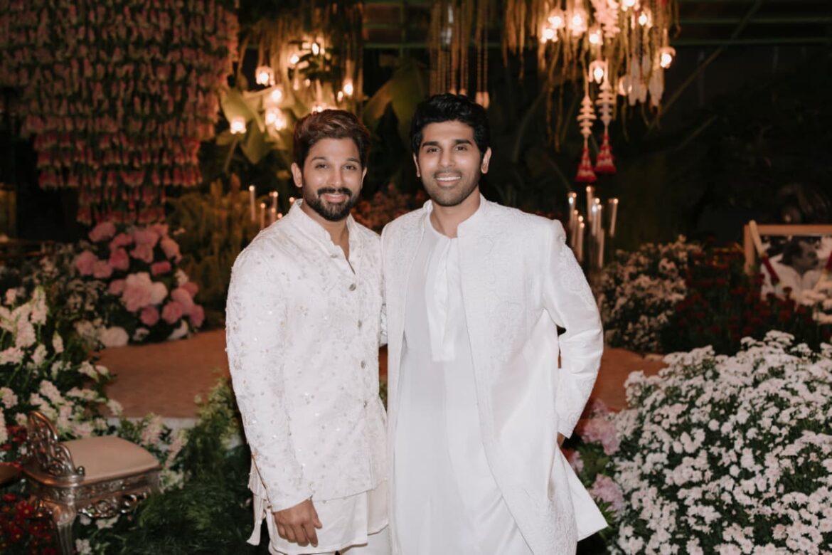 Allu Arjun with brother Allu Sirish- spottoday